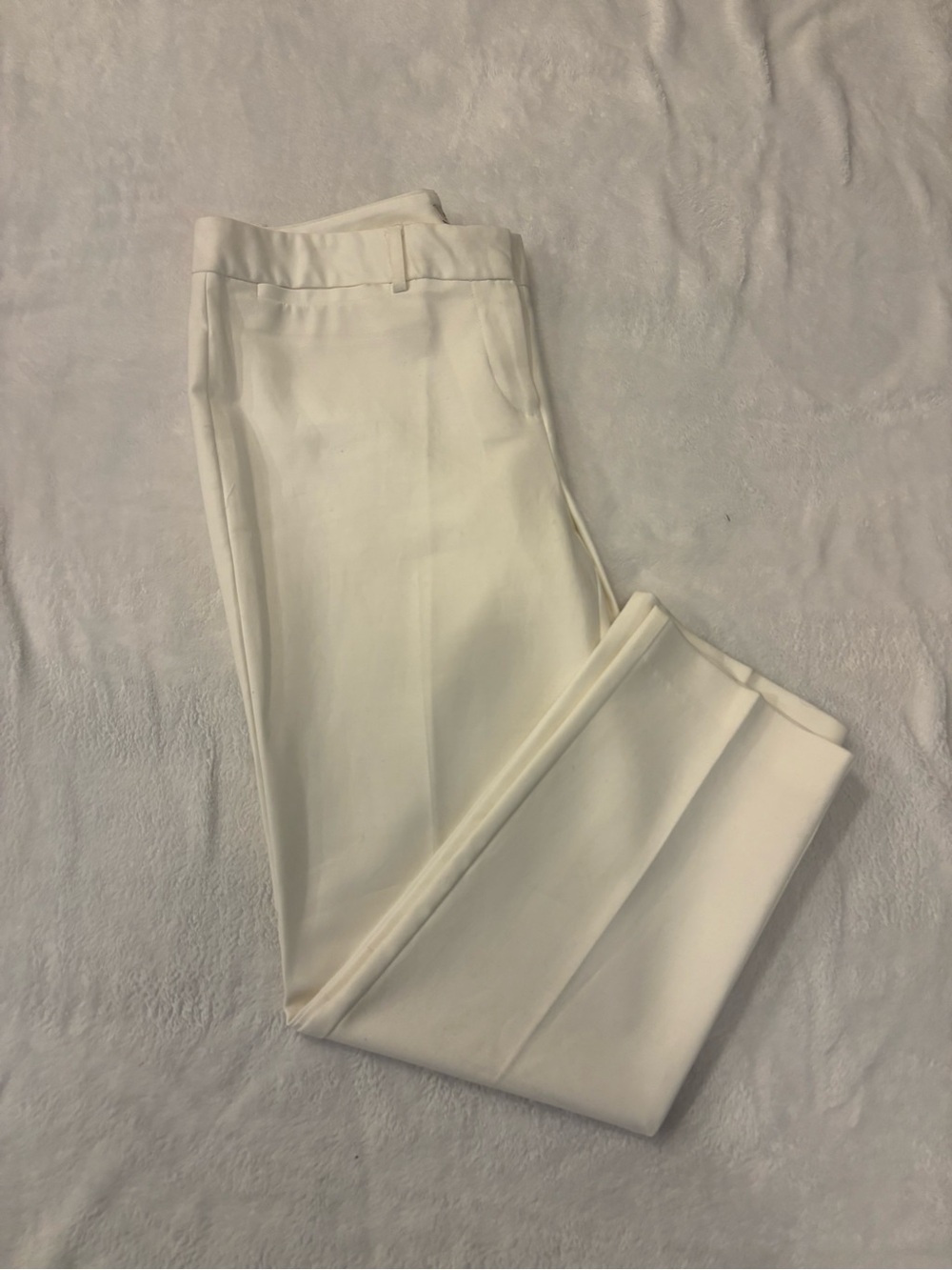 Women’s White Dress Pants - Classic Tailored Fit